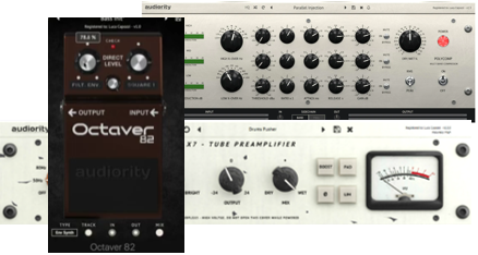 Audiority VINTAGE OCTAVER + PRE X7 + POLYCOM
